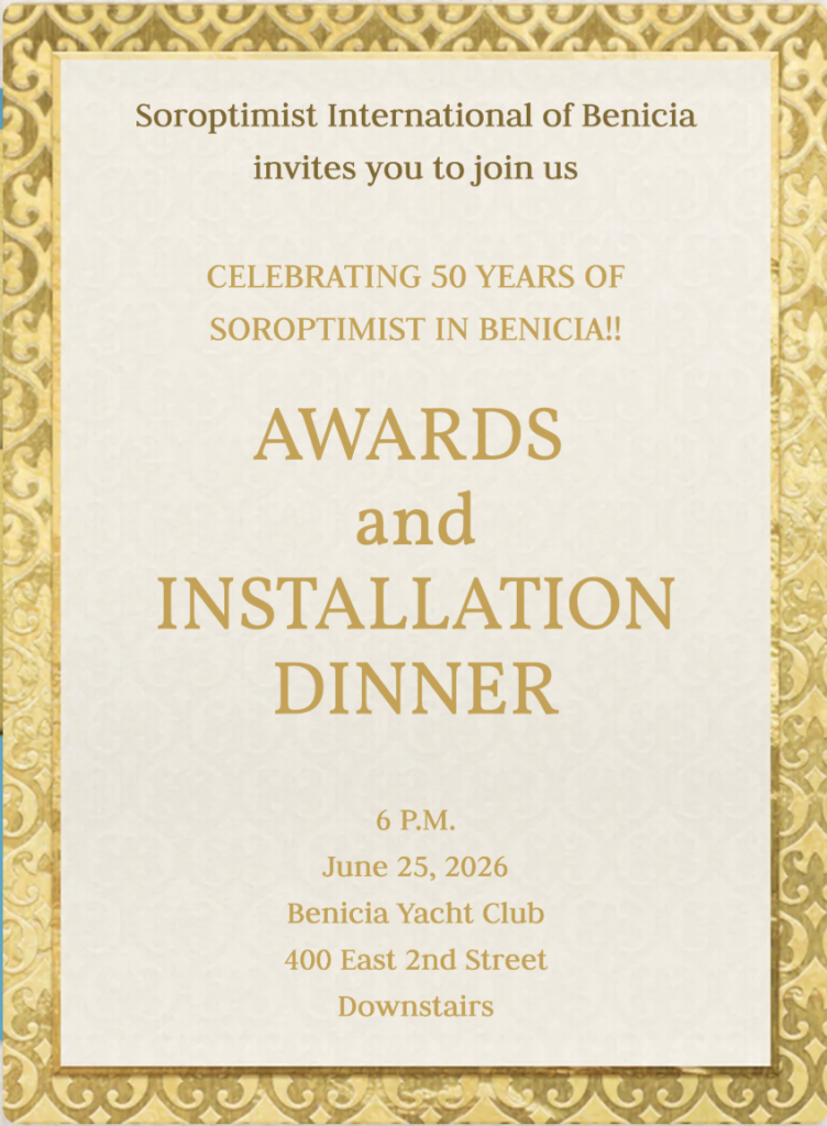 Soroptimist Awards and Installation
